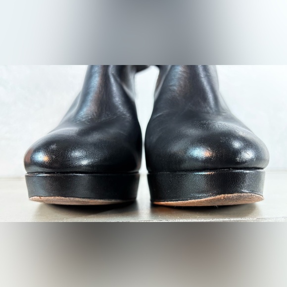 COACH Vintage Black Carmine Slingback Platform Clogs Size 10B - Picture 11 of 15